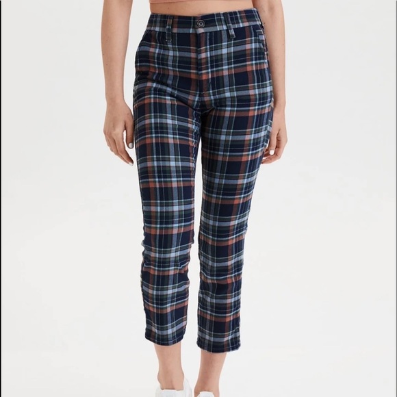 American Eagle Plaid Pant - Picture 2 of 4